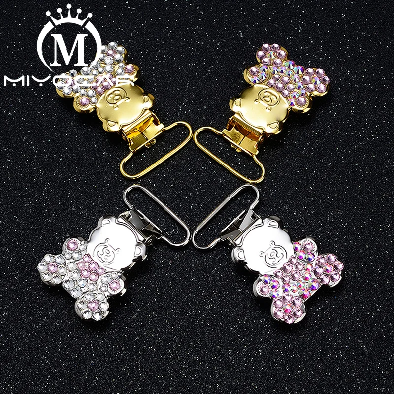 MIYOCAR специальный дизайн bling bear Форма соска зажим держатель хорошее качество