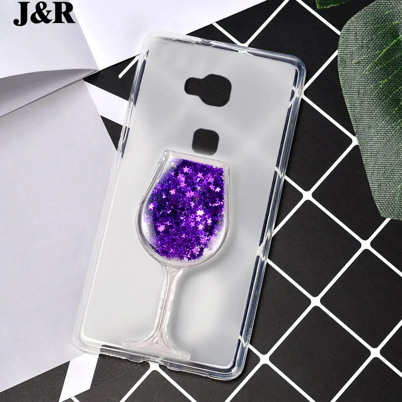 Чехол для Huawei GR5/Honor 5X/Honor Play 5X KIW-TL00 KIW-TL00H/Honor5X Liquid TPU Cover Quicksand Dynamic Glitter Transparent on.