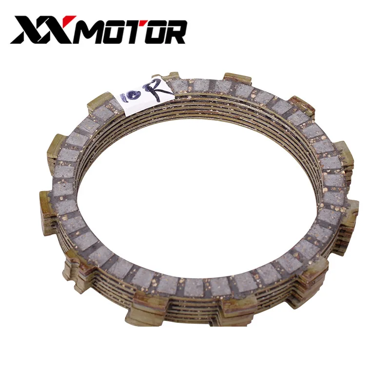 

1Set 10Pcs Clutch Disc Friction Plates Motorcycle Engine Accessories Clutch Plates For KAWASAKI KLX1000 Versys Z1000 Ninja ZX10R