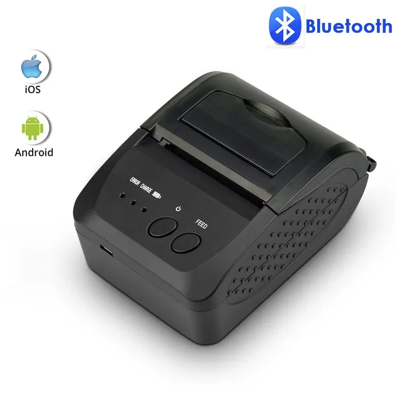 NT-1809DD 58mm Print NETUM 80 мм Bluetooth термопринтер портативный 58 мм принтер для чеков для Android IOS Iphone ipad ESC/POS терминал NT-1809DD - Цвет: NT-1809DD 58mm Print