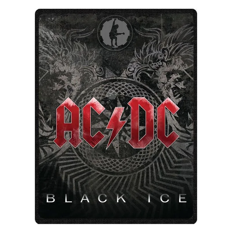 6 Супер мягкий фланелевый флис AC DC одеяла с рисунком на заказ диван покрытие зимнее теплое постельное белье детский плед - Цвет: 6
