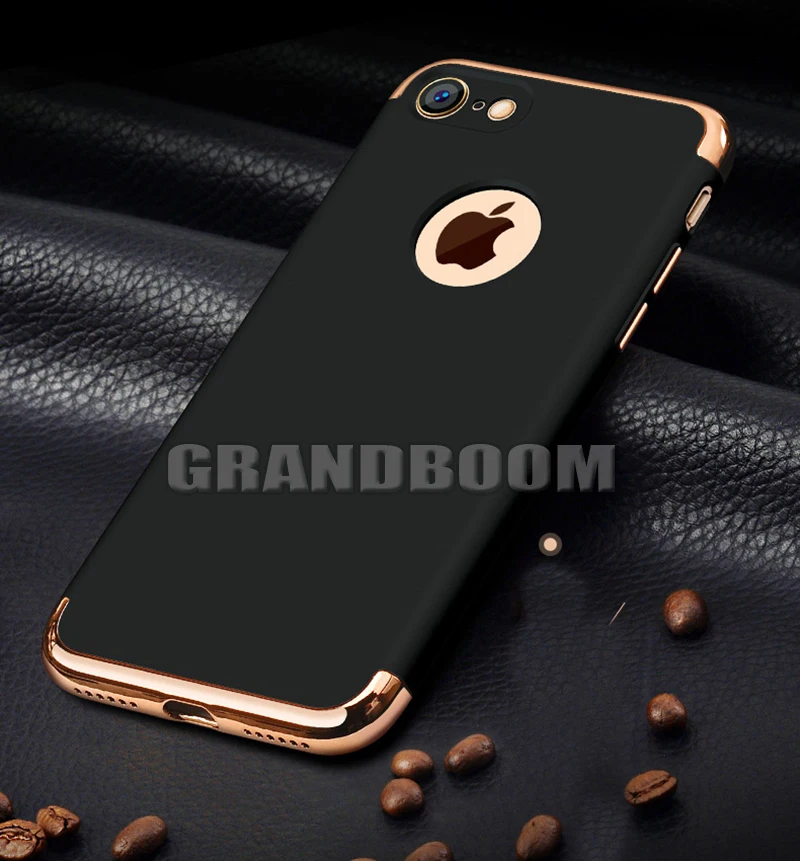 100 шт Гибридный 3 в 1 Пластиковый ударопрочный Твердый чехол для iPhone 11 Pro Max XS XR X 8 7 6 6S Plus SE 5 5S Броня матовый защитный чехол