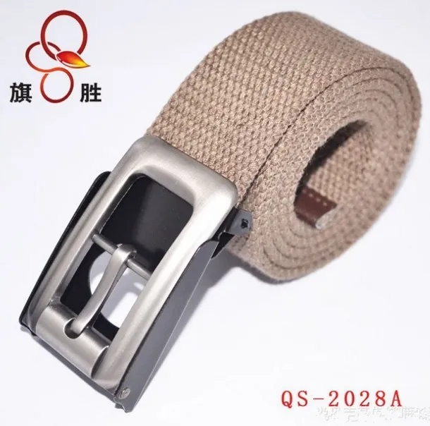 Hot ! wholesale belt for men 10pc/lot High quality Unisex Outdoor leisure buckle Canvas Knitted QS-2180A | Аксессуары для одежды