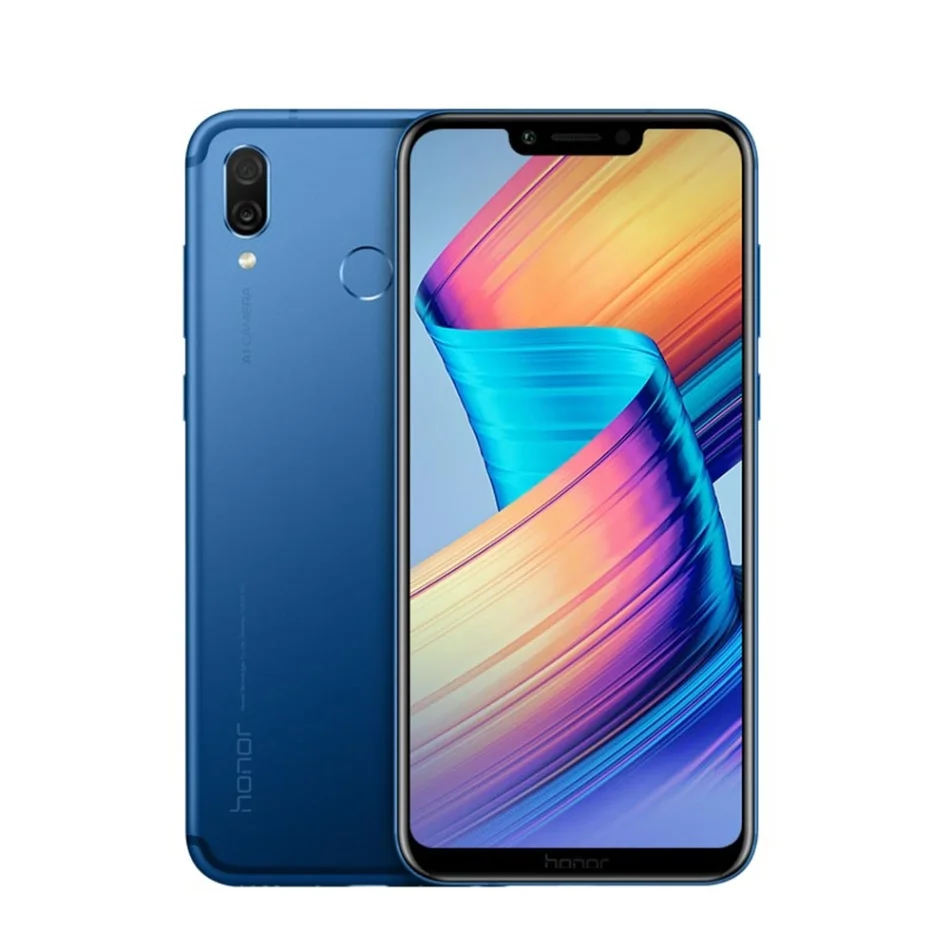 Синий Глобальная версия Honor Play 6,3 дюймов 4 Гб+ 64 Гб Kirin 970 Восьмиядерный Android 8,1 16 МП AI Face ID NFC 3750 мАч разблокированный смартфон - Цвет: Синий