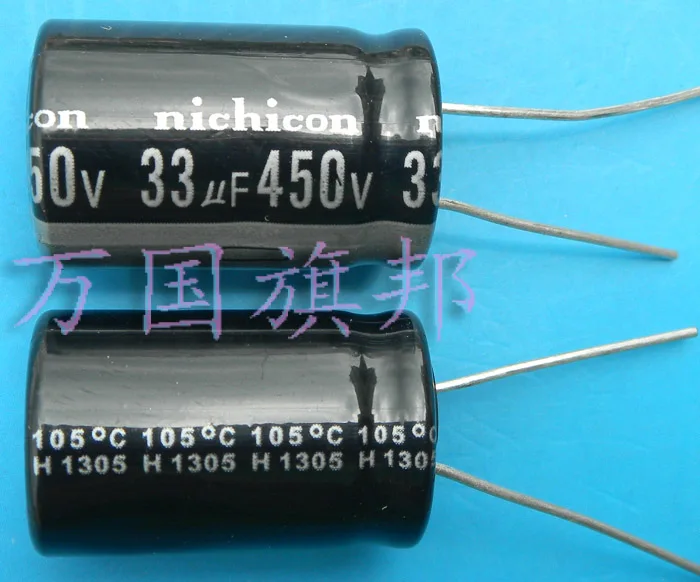Бесплатная доставка. 33 мкФ электролитический конденсатор 450 в|uf 450|capacitor ufcapacitor