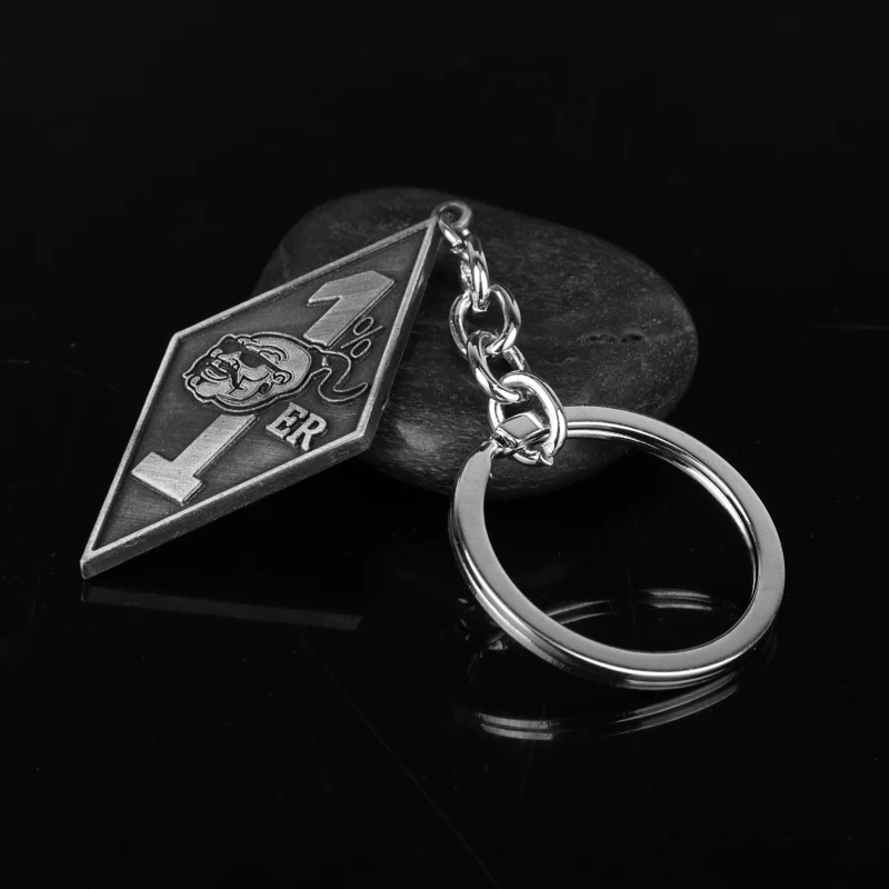 Dongsheng аксессуары Bandidos брелок для мотоцикла клуба с 1% er подвесками ключей
