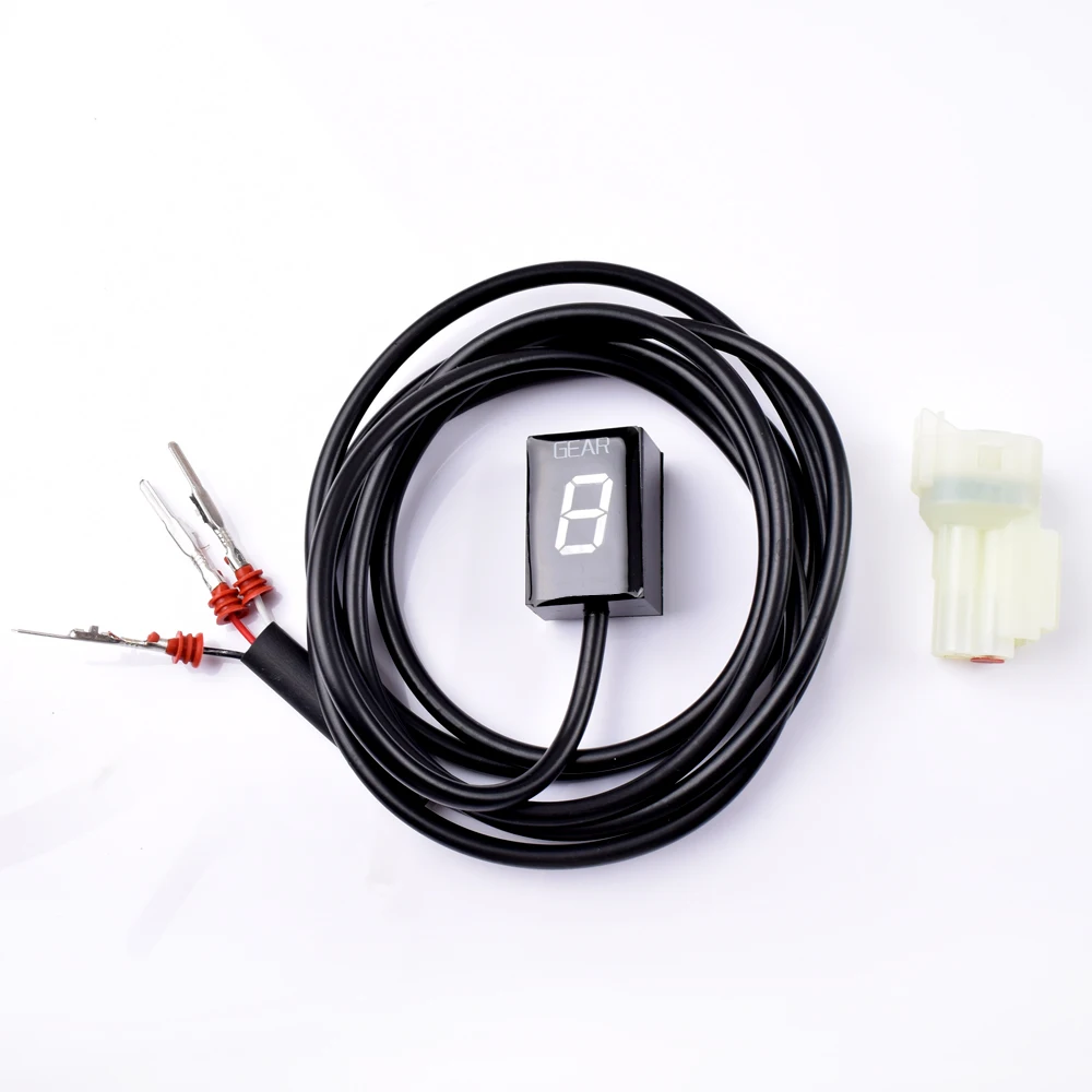 Цифровой счетчик для мотоциклов ЖК-дисплей 1-6 индикатор уровня передачи Kawasaki Z750