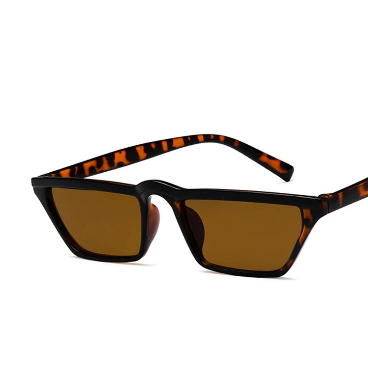 HAPTRON, маленькие квадратные солнцезащитные очки для женщин, винтажные, брендовые, дизайнерские, черные, желтые, мужские солнцезащитные очки, Ретро стиль, уличный стиль, oculos de sol okulary - Цвет линз: c5