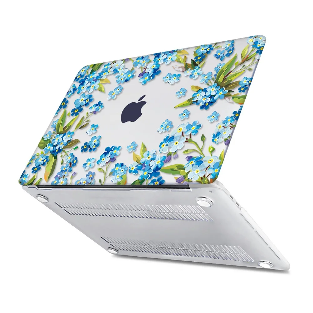Для Macbook Air Pro 13 2019 2018 A1932 чехол для mac book retina 11 12 15 Новый pro цветок Кристалл Корпус