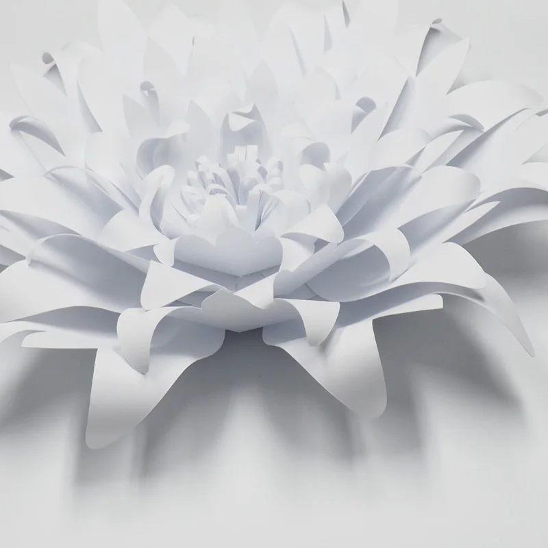 1 pcs Giant Paper Flowers Nursery Wall Decor Wedding Party Bridal Shower Baby Photo Backdrop Large Arch |