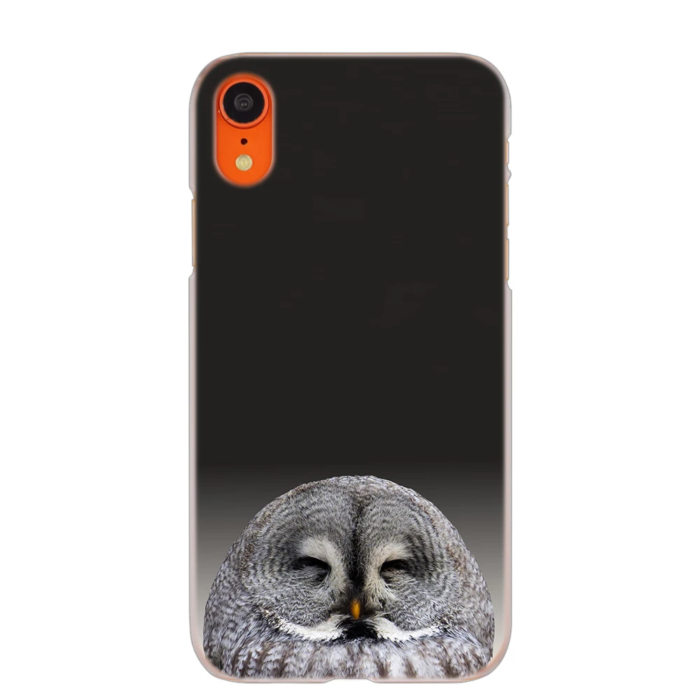 07 MLLSE Птица орел животного Сова Ночная мода обложка чехол для iphone XS Max X XR 8 7 6 Plus 5 SE 5S 5C 4 4S мобильных телефонов с красивыми рисунками, Лидер продаж - Цвет: 07