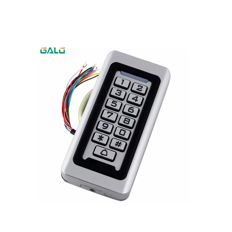 Автономный контроллер доступа с 10 шт. EM брелоки RFID клавиатура управления доступом цифровая панель считыватель карт для системы дверного замка
