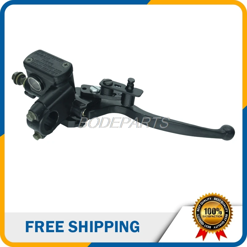 Черный Универсальный передний правый Тормозной цилиндр для мотоцикла диаметром