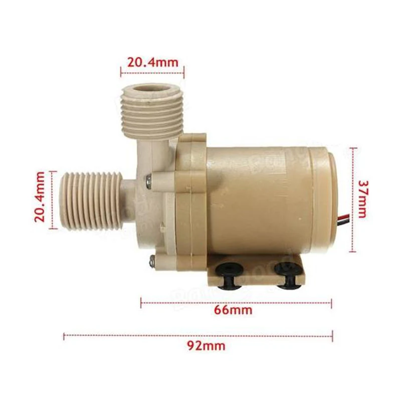 1pc DC 12V Solar Hot Water Circulation Pump Brushless Motor Brand New | Обустройство дома