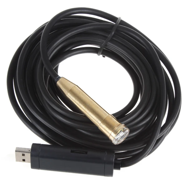 Водонепроницаемая камера эндоскоп с кабелем 5 м|usb endoscope waterproof|endoscope waterproofusb |