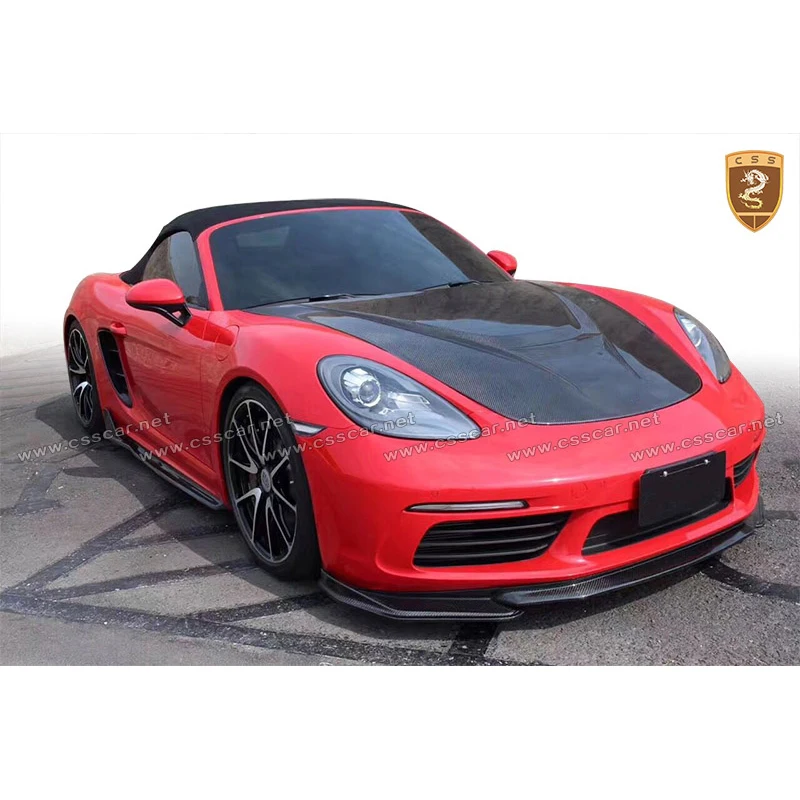 Наборы для тела из углеродного волокна Cayman Boxster 718 наборы карбоновые передние