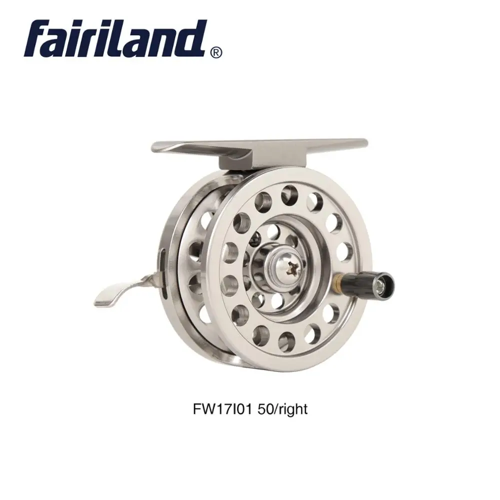 Dia 50MM Right Fairiland катушка для подледной рыбалки 2BB+ RBB полностью алюминиевая 1:1 Рыболовные катушки для левшей/правой руки Ледовое рыболовное колесо новое поступление - Цвет: Dia 50MM Right