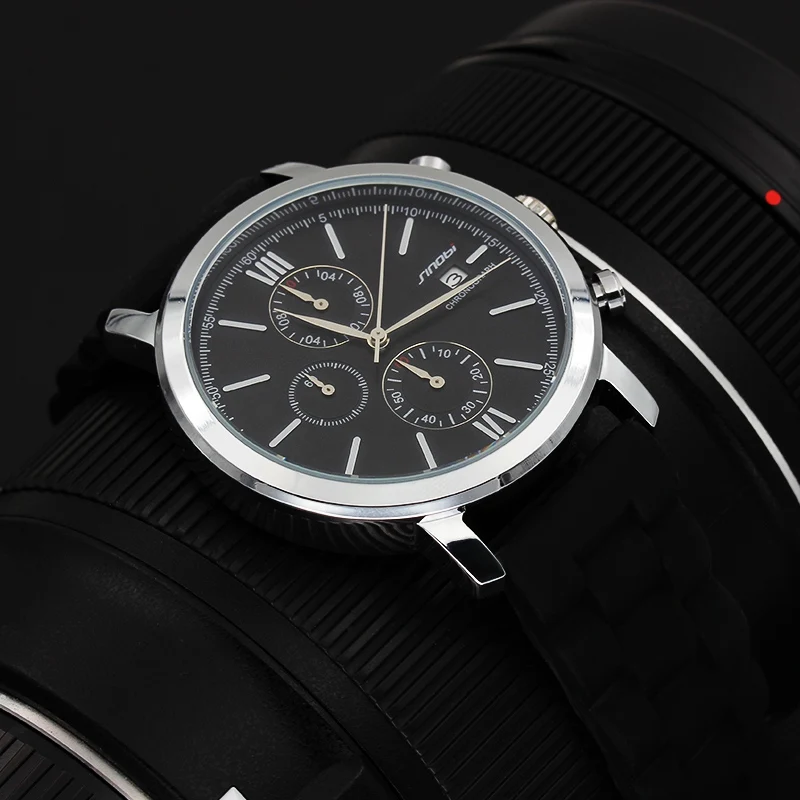 2016 relojes hombre спортивные кожаные аналоговые часы мужские Лидирующий бренд