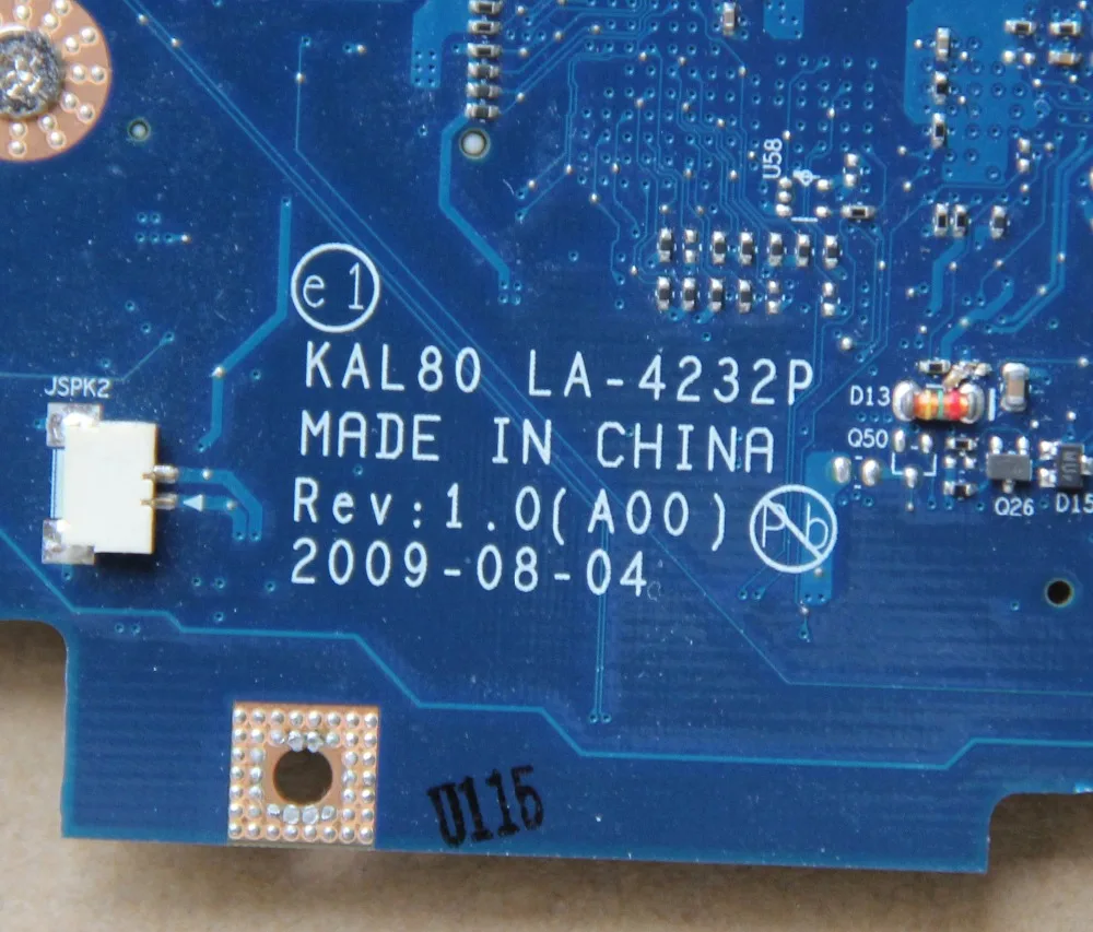 

For DELL VOSTRO 1320 V1320 Laptop motherboard KAL80 LA-4232P GM45 DDR2 fully tested work perfect