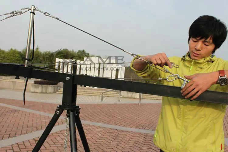 15.8ft Pan Tilt Head 5 kilo Camera Crane Jib Arm Jibs Video 7 Inch HDMI Monitor Kit | Photo Studio kits