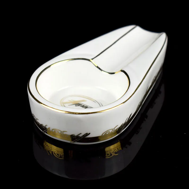 

Hot Sell--White Ashtray Mini Smoking Ashtray Metal Pocket Cigarette Cigar Ash tray Travel