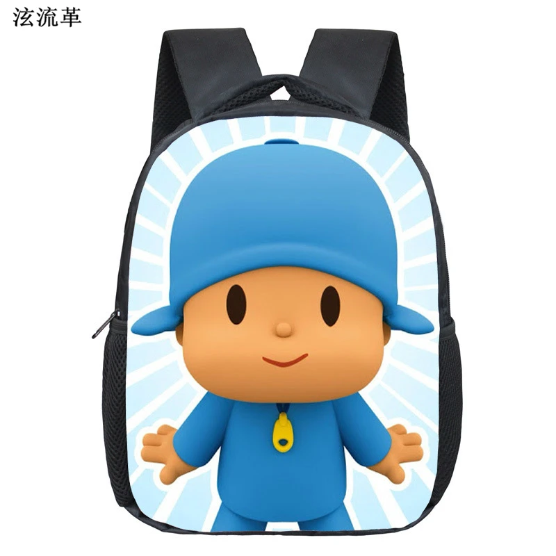 POCOYO Элли Пато Loula рюкзак милые мальчики девочки Ежедневные Рюкзаки Дети мешок