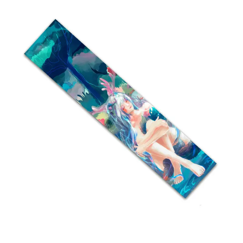 L(122cm) 122 см Танцующая Лонгборд Griptapes длинная доска Grip лента скейтборд Griptapes анти-скользящая наждачная бумага красочная графическая защита - Цвет: L(122cm)