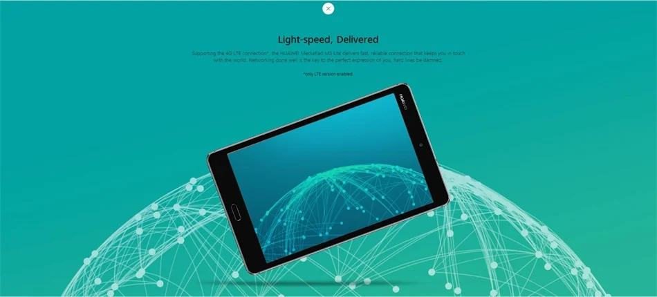 Huawei MediaPad M3 Lite MSM8940 Восьмиядерный 3G/4G Ram 32G/64G Rom 8,0 дюймов Wifi/LTE ips Android 7 1200x1920 планшет с отпечатком пальца