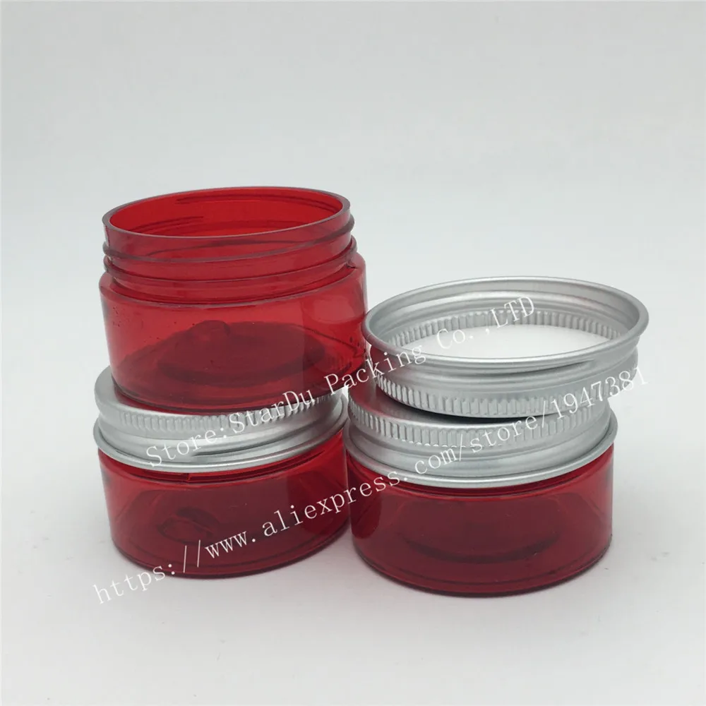 

Travel Bottle 24pcs 30g PET jar, 30 Gram Red Plastic Cream Jar, 1 Oz Jar For Child Safe, 30ml Cosmetic Container Free Shipping