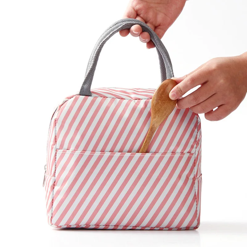 2019 Модная Портативная сумка для ланча водонепроницаемая изолированная пикника