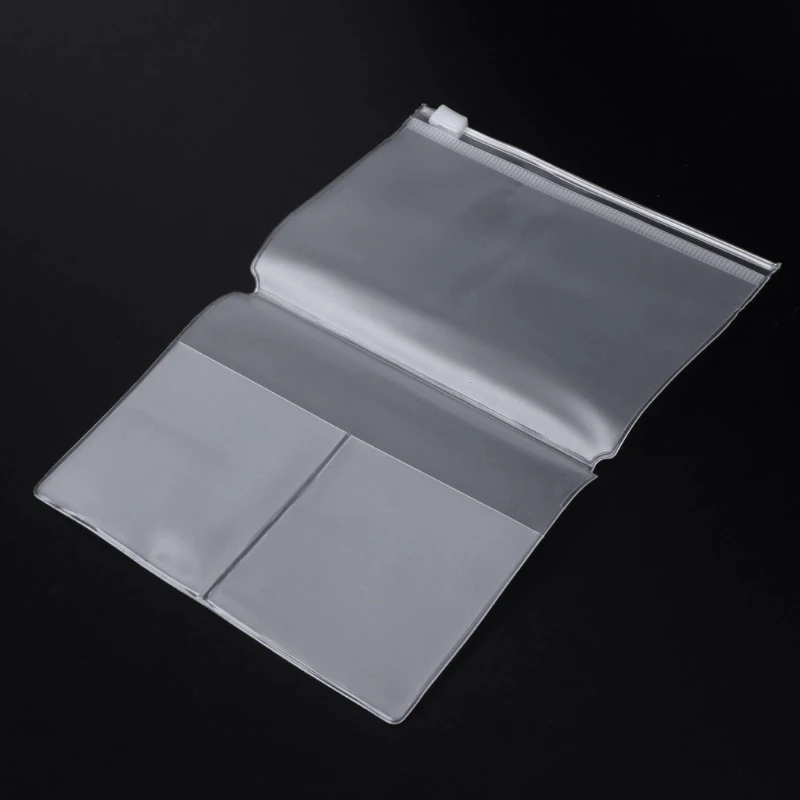 

Filing Products Travel Notebook PVC Zipper Bag Card Passport Organizer Waterproof Storage Holder