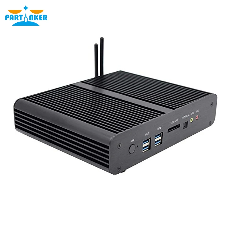 B2 Intel Core i7 встроенный мини ПК 4500U 4650U Win 10 Smrat HTPC linux Безвентиляторный настольный