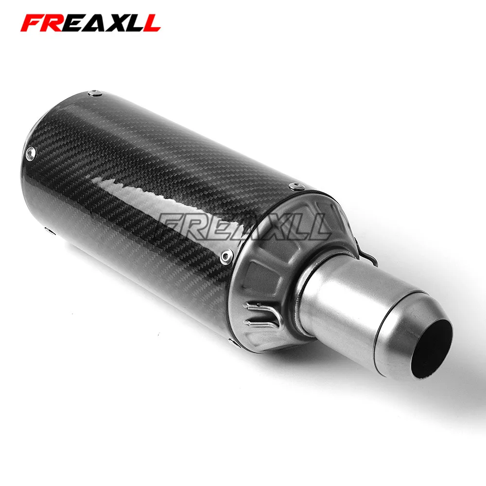 Универсальный мотоциклетный модифицированный глушитель выхлопная труба из