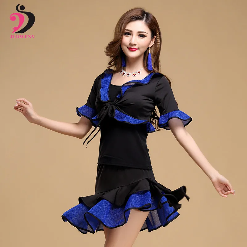 Платье для латинских танцев женский костюм соревнований Танго Болливуда