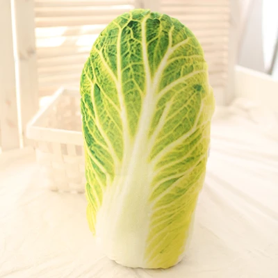 Chinese cabbage Candice guo плюшевые игрушки овощи диван подушка Кукуруза клубника дуриан лимон брокколи китайская капуста ребенок подарок на день рождения 1 шт - Цвет: Chinese cabbage