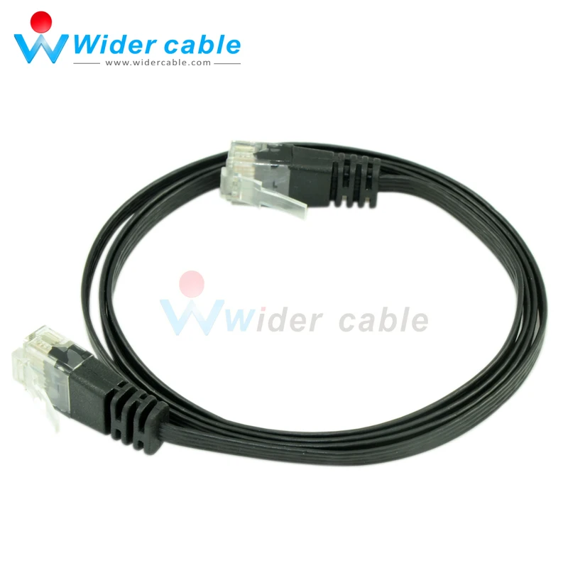 Сетевой кабель из меди тонкий плоский Ethernet-кабель CAT6 для роутера толщина 1 мм