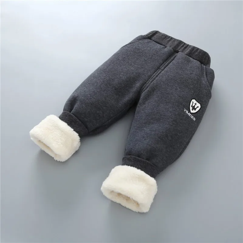 Plus Velvet Boy Kids Winter Pants New 2018 Autumn Children Casual Trousers Baby Girls Boys Warm Tracksuit | Мать и ребенок