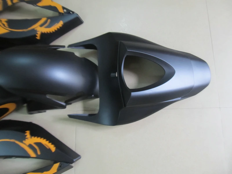 Комплект обтекателей под давлением для мотоцикла Honda CBR600RR 07 08 оранжевый матовый