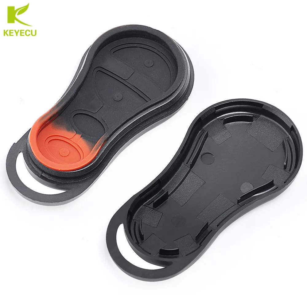 Запасной корпус для дистанционного ключа KEYECU 2 + 1 кнопка Dodge 99 00 Dakota Durango 02 Ram 1500 2500