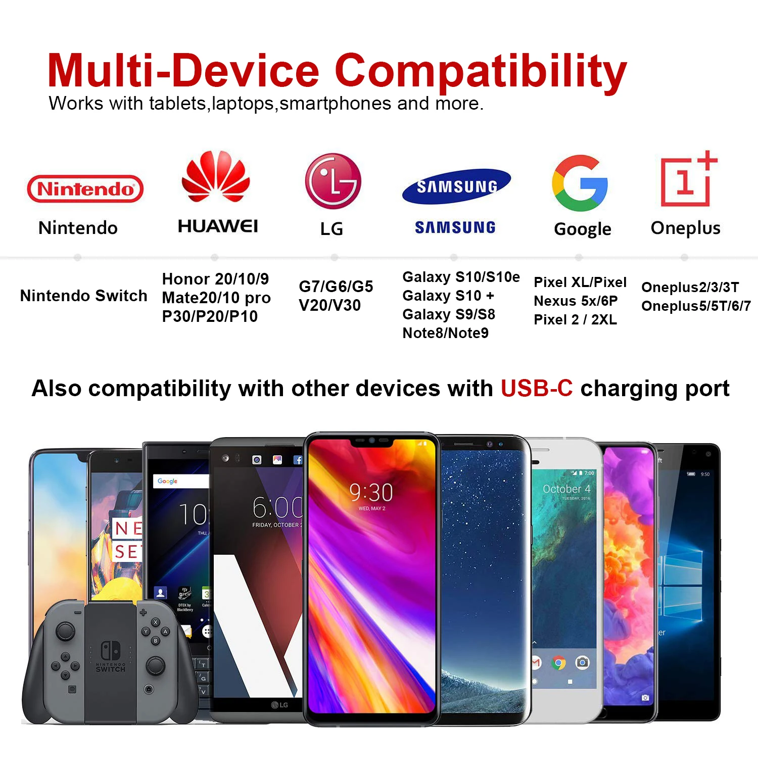 Venroii 1,2 м 2 м 3 м 5 м кабель usb type C для samsung S8 Xiaomi mi x 3 8 9 USBC type-C кабель для передачи данных для huawei P20 mate 20 Oneplus