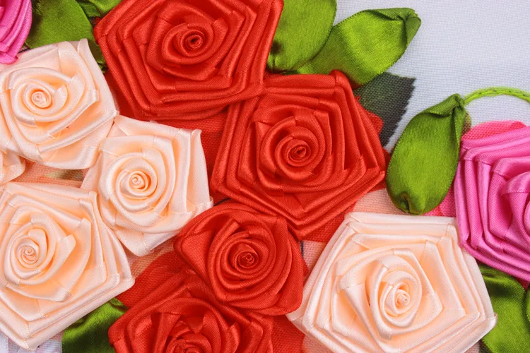 3D необработанные печатные DIY узоры для вышивки наборы ленточки ручной работы