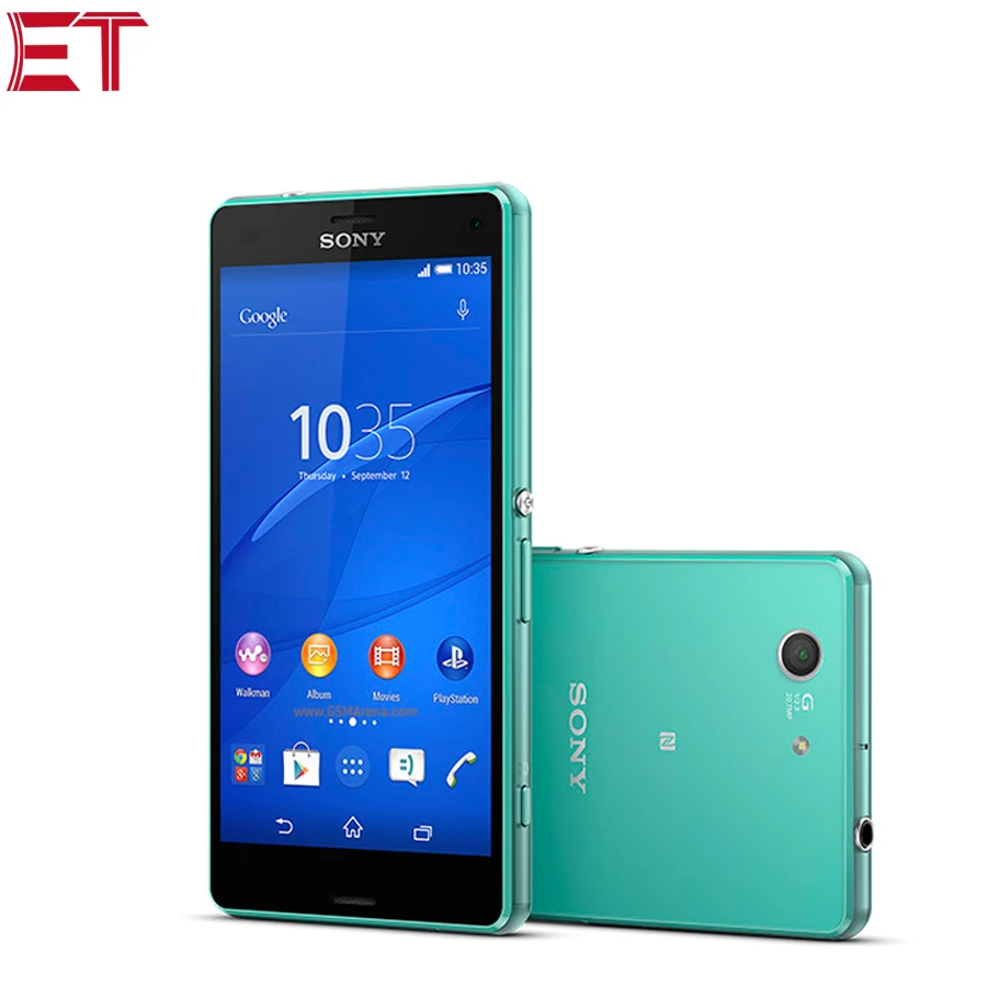 Версия HK мобильный телефон Sony Xperia Z3 Compact D5833 LTE 2GB 16GB 4," 1280x720p Snapdragon801 QuadCore 2600mAh Android телефон NFC