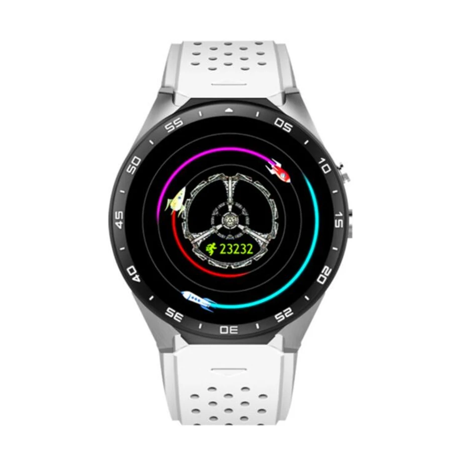 Новый Android KW88 1 39 дюймовый экран высокой четкости wifi 3g gps MTK6580 Четырехъядерный 4G + 512
