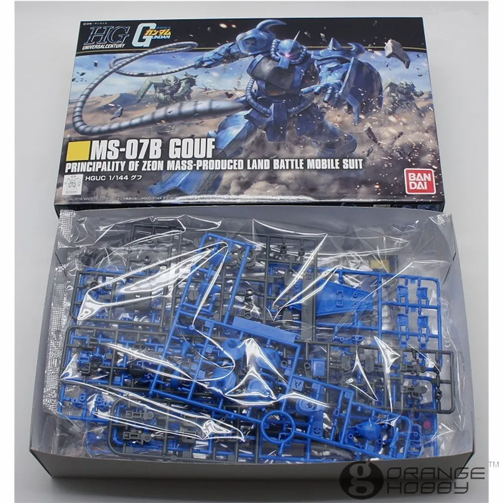 OHS Bandai HGUC 196 1/144 MS-07B Gouf возбуждающий мобильный костюм в сборе модельные наборы |