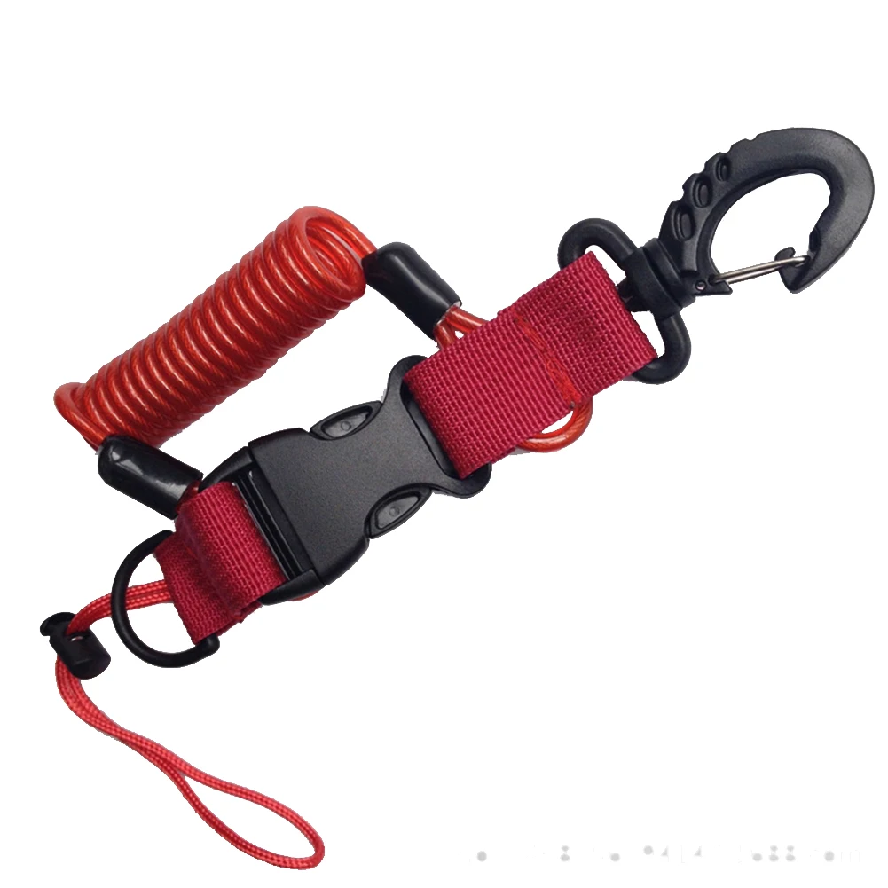 Прочный с пряжкой катушки Анти потери веревки легко работать Дайвинг анти