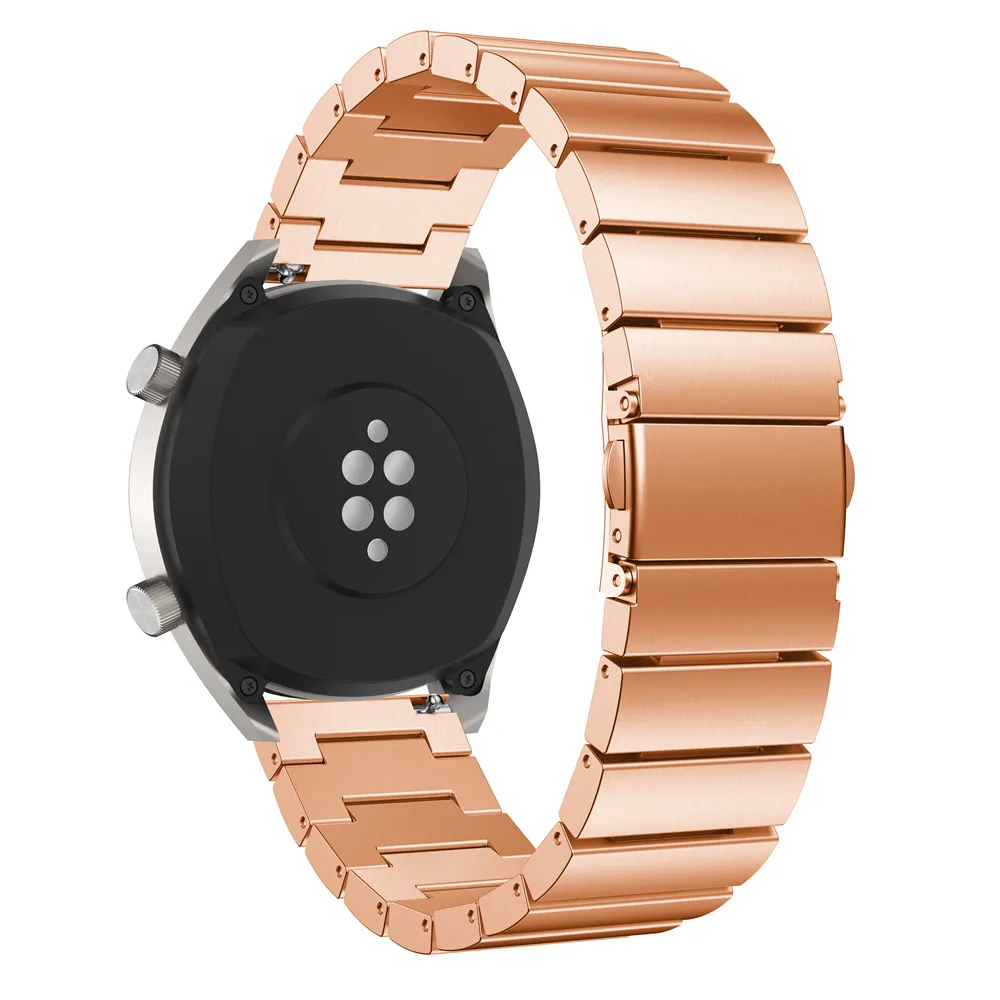 Ремешок для Xiaomi Huami Amazfit GTR 47 мм браслет 22 мм Нержавеющая сталь Браслет Для Xiaomi Huami Amazfit темп/Stratos 2 2s Correa