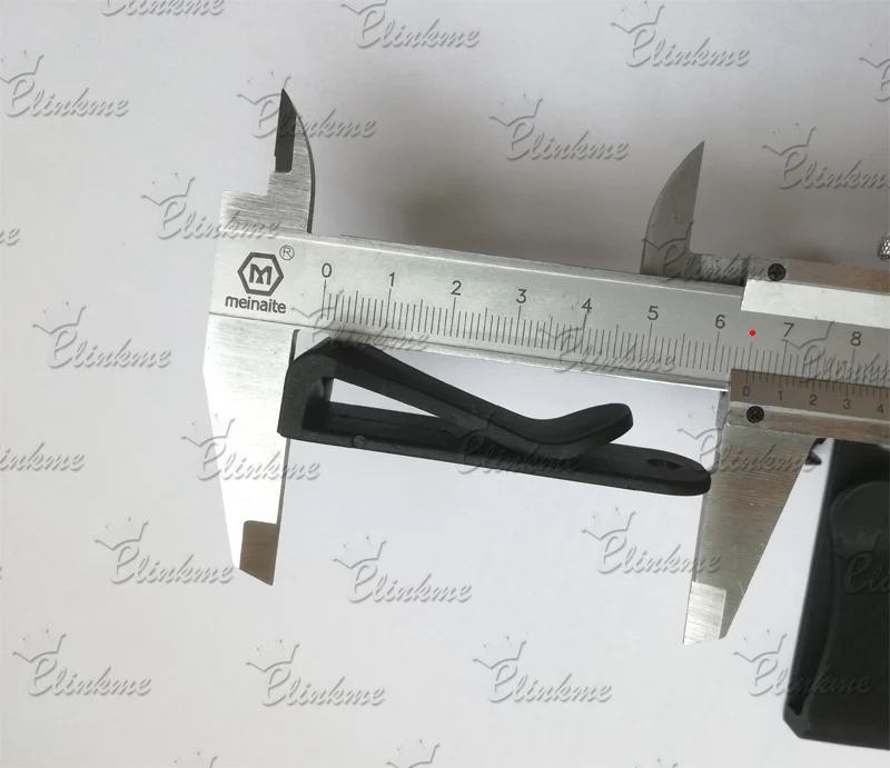 Клипса для ножа Kydex черная клипса сделай сам с винтом 2 шт./компл. 0 78 дюйма * 56 (20 мм 65