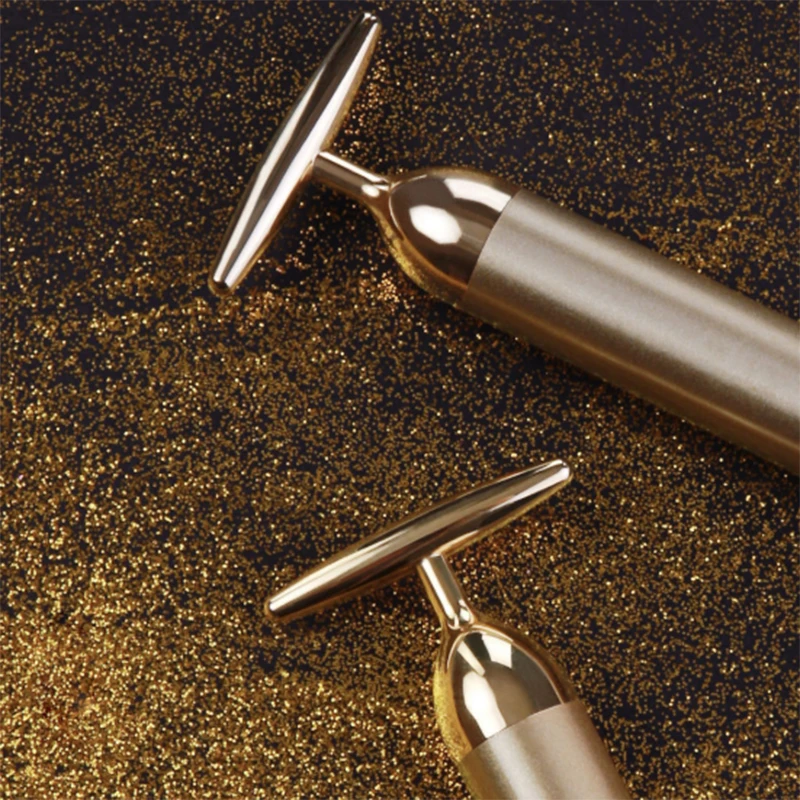 Xiaomi InFace Gold Beauty Bar Позолоченные массажные головки ускоряют обмен веществ улучшают