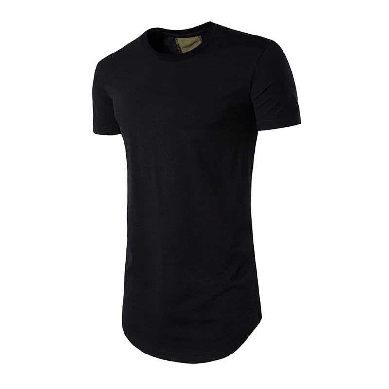 Личность Для мужчин футболка летние Повседневное брендовые топы Slim Fit хлопок