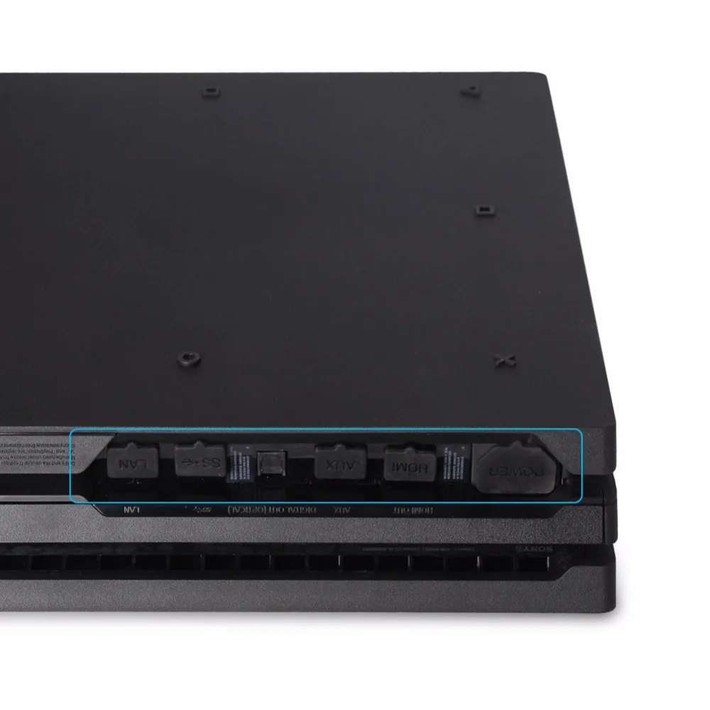 Пылезащитный чехол 2 в 1 для PS4 Pro комплект с сетчатым стопором игровой консоли